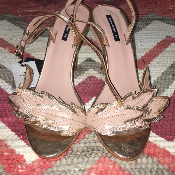 Zara Shoes - Zara leather heels